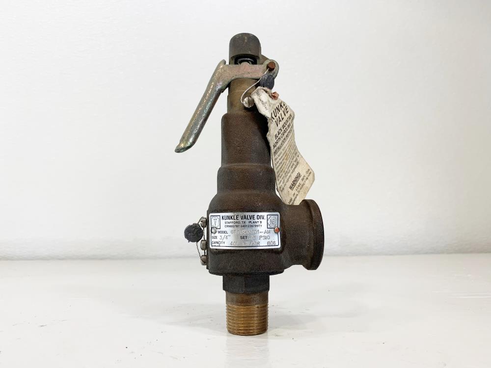 Kunkle 3/4" x 1" NPT 25# Bronze Relief Valve 6010EDM01-AM